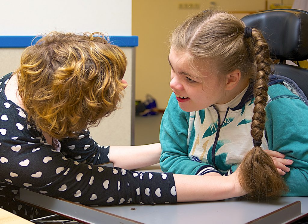 Learning Disability Nursing nurse with patient
