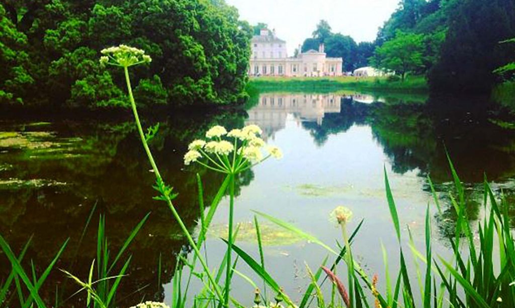 View of Frogmore across the lake