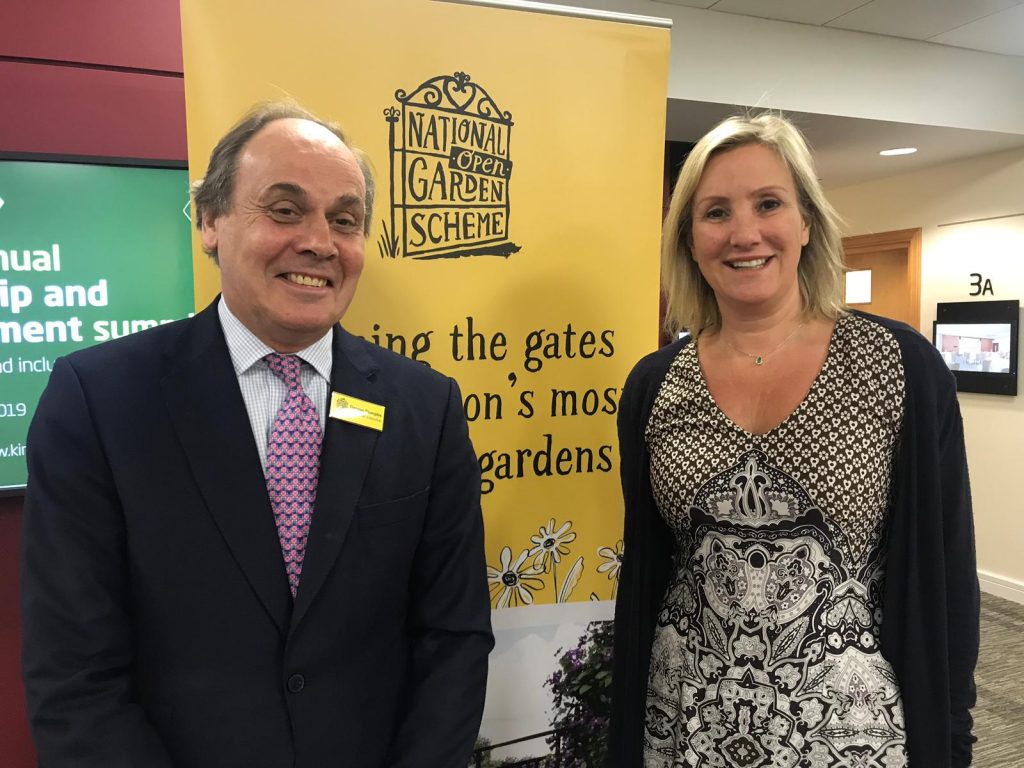 George Plumptre and Caroline Dinenage