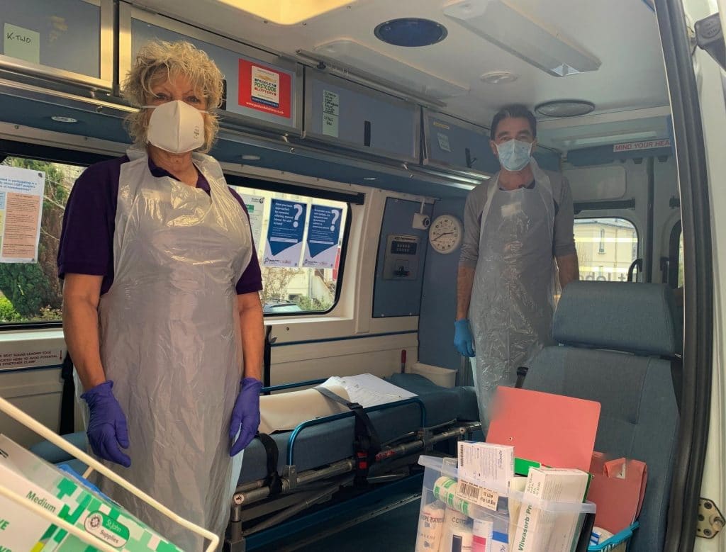 Nurses in PPE