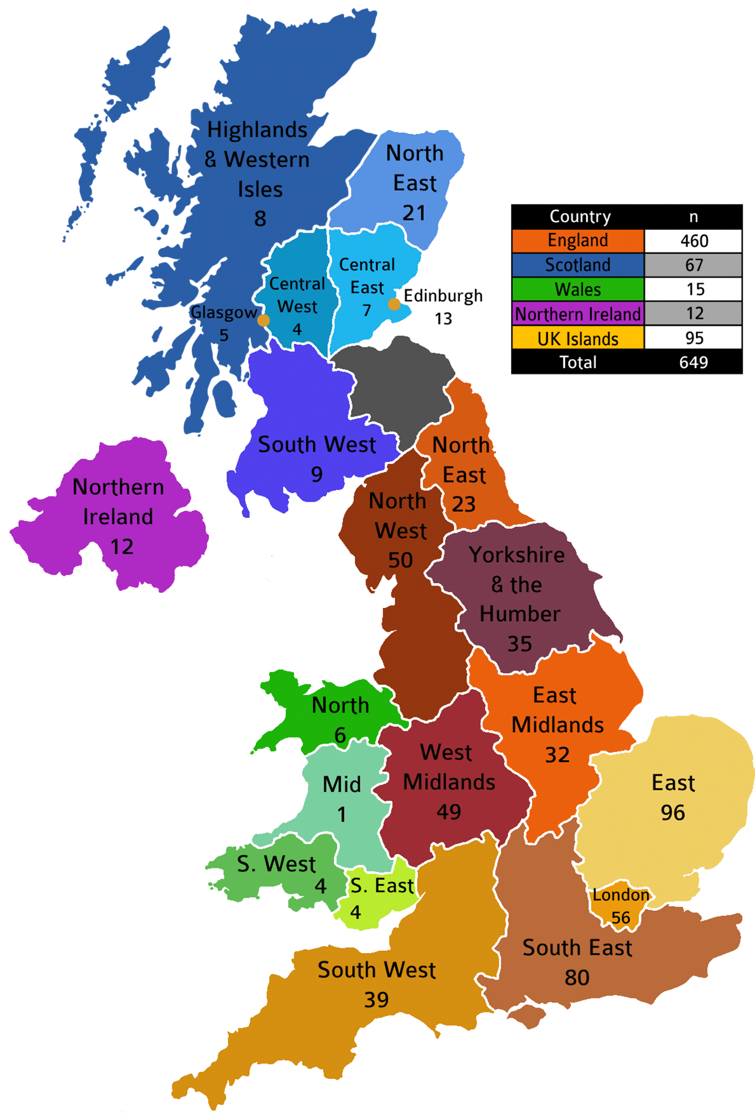 CNRF members map infographic