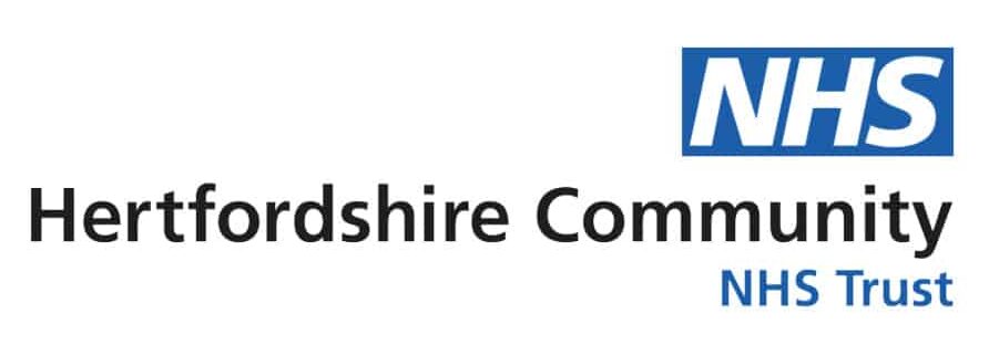Hertfordshire Community NHS logo 2024