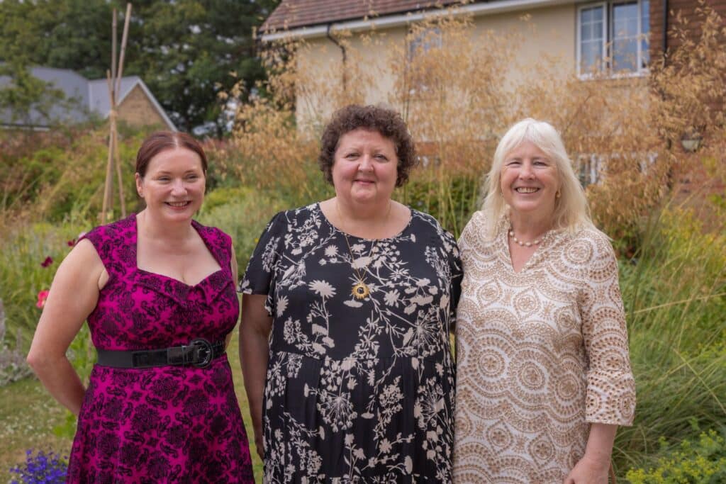 Scarlett, Julie and Deborah Sturdy