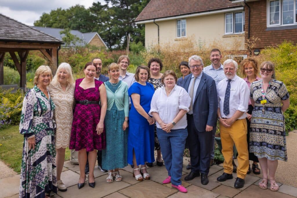 A group of adult social care nurses