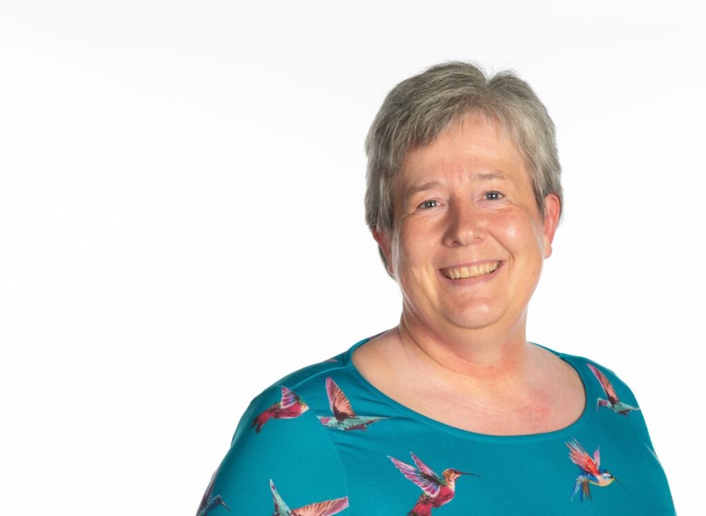 Prof Catherine Walshe landscape portrait
